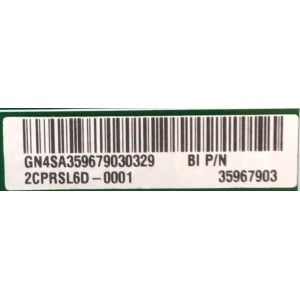 FUENTE LG / NUMERO DE PARTE EAY35967903 / EAX69799306 / GN4SA359679030329 / 2CPRSL6D-0001 / 35967903 / LGPS83C2-120P / MODELO OLED77G26LA.AEU